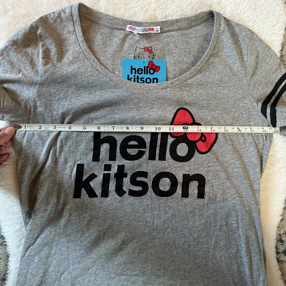NEW Kitson X Hello Kitty collaboration tee shirt from Japan Women's Size Large - Picture 9 of 10